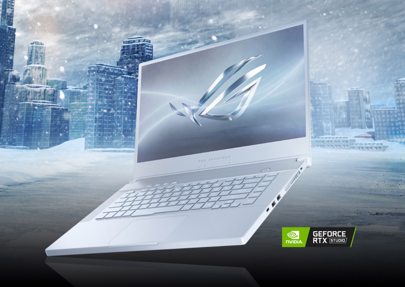 ASUS ROG Zephyrus M GU502GV Glacier Blue Metal